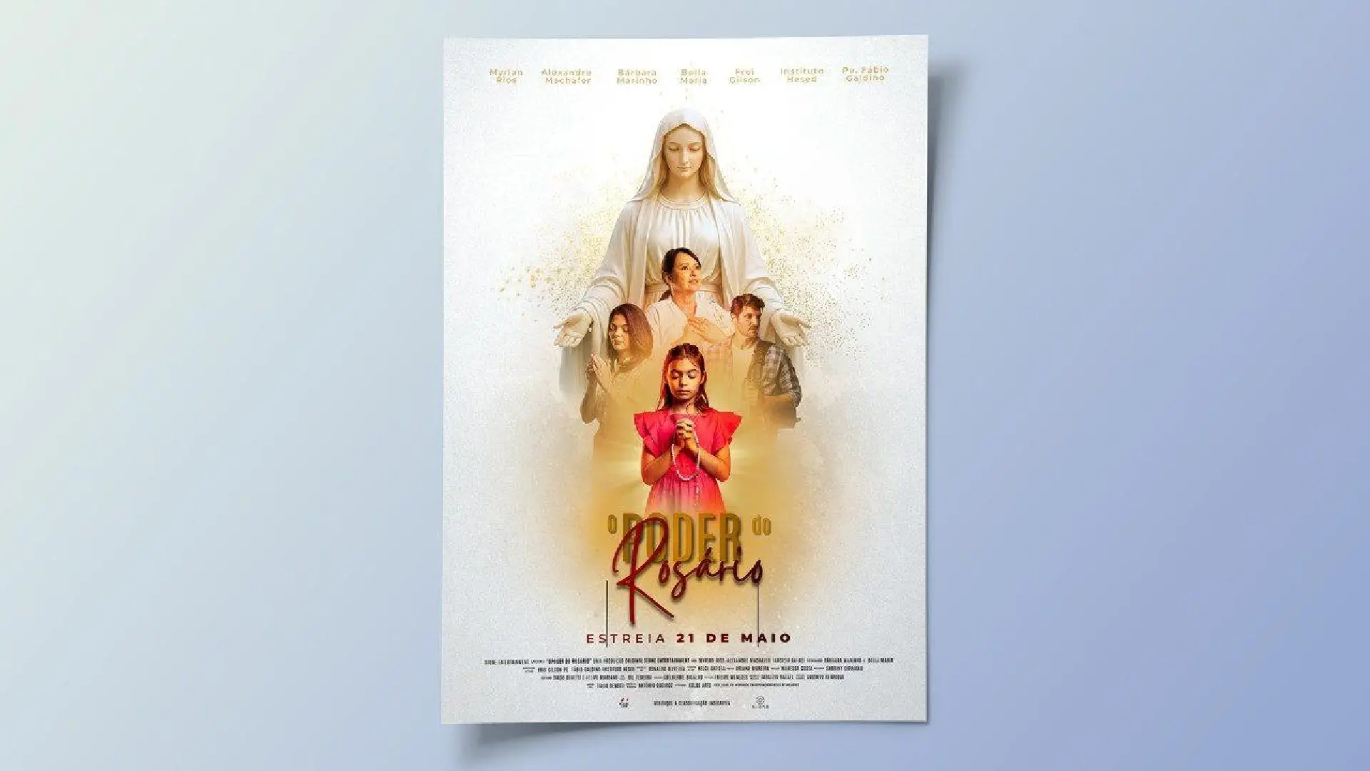 Filme “O Poder do Rosário” estreia em mais de 200 salas de cinema no Brasil