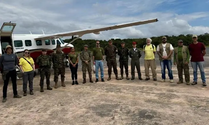 Funai acompanha visita aos Pelotões Especiais de Fronteira em Surucus e Auaris