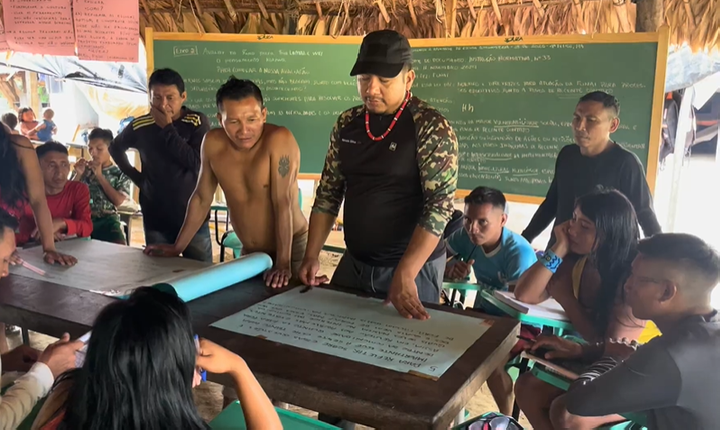 Funai monitora educação e ouve o Povo Ninam na Terra Yanomami