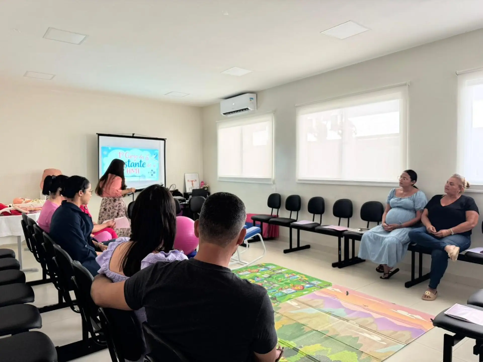 Gestantes podem se inscrever em roda de conversa sobre parto e cuidados com o bebê