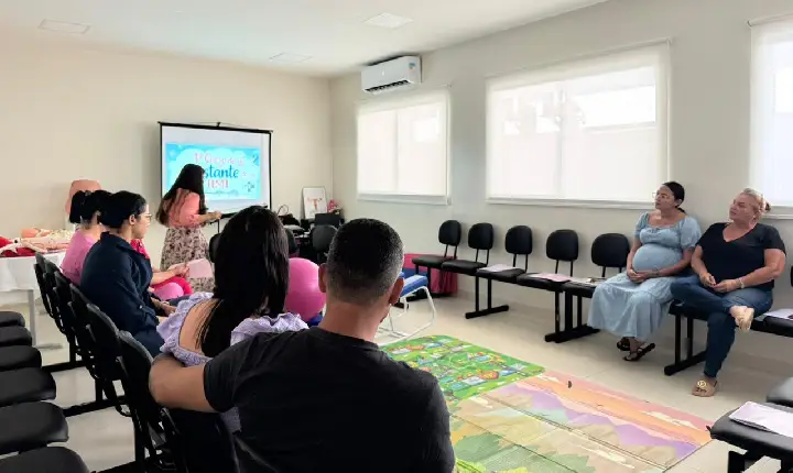 Gestantes podem se inscrever em roda de conversa sobre parto e cuidados com o bebê