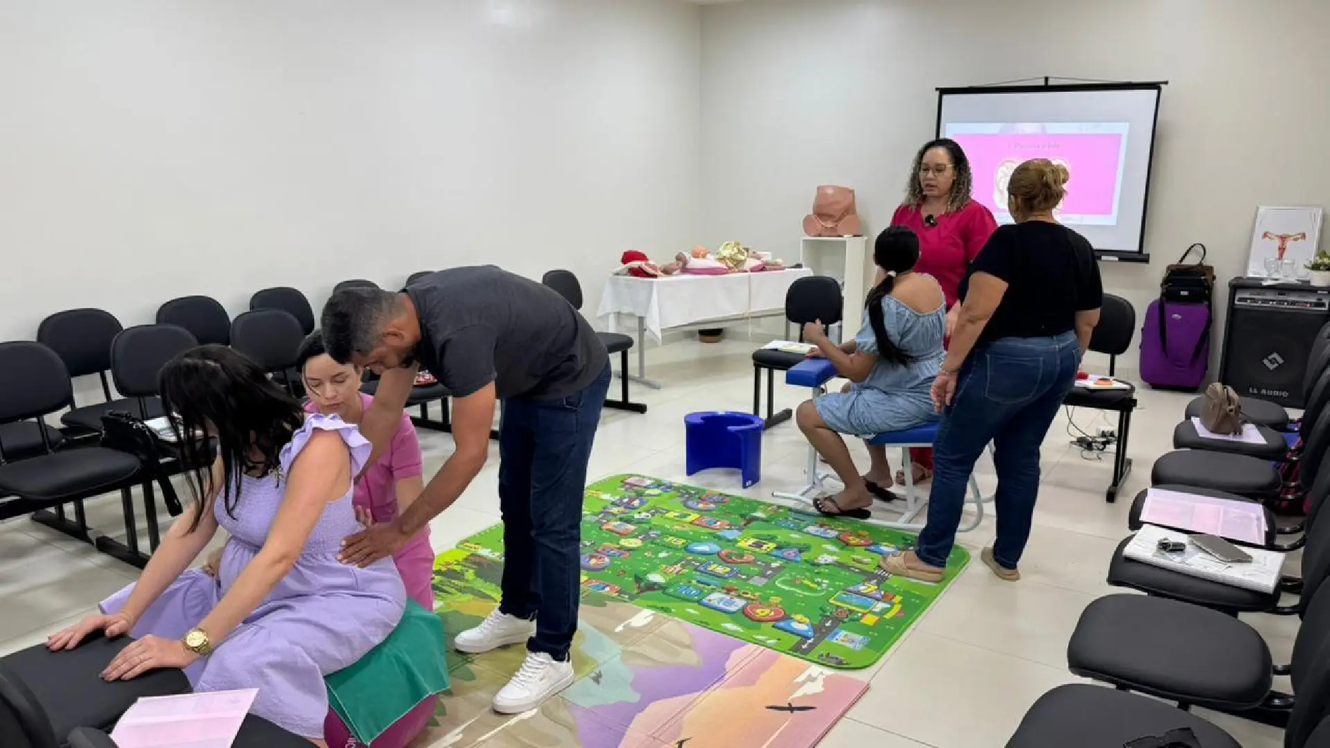 Gestantes podem se inscrever para encontro sobre parto e primeiros cuidados com o bebê