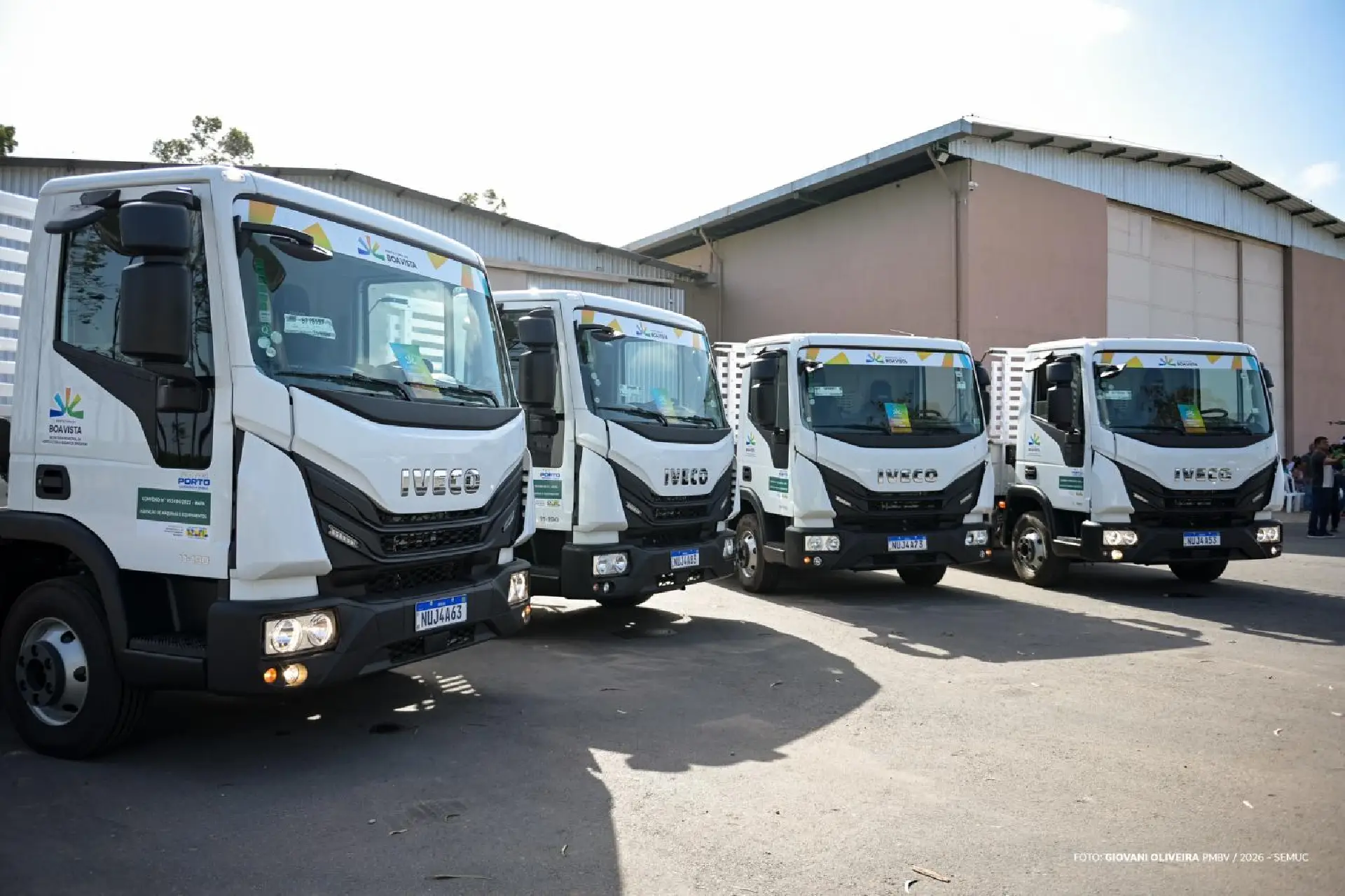 Gestão municipal entrega caminhões a produtores rurais e reforça agricultura familiar