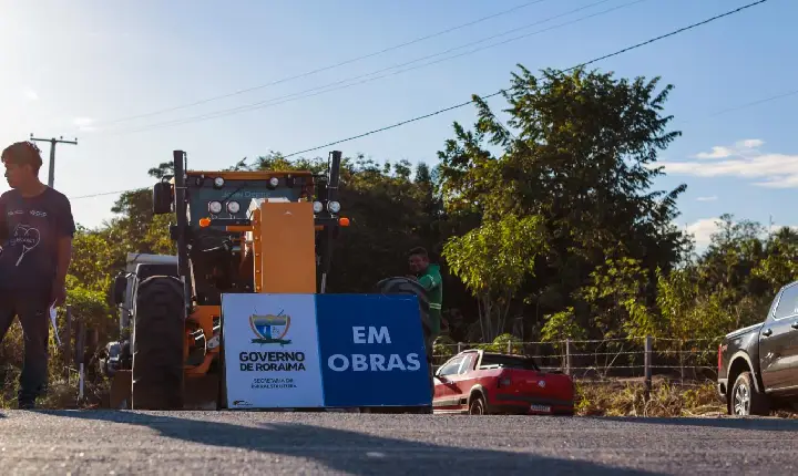 Governo de Roraima autoriza pavimentação asfáltica no bairro Cantazinho