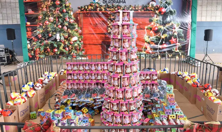 Governo de Roraima distribui 40 mil brinquedos em Boa Vista nesta quinta e sexta-feira