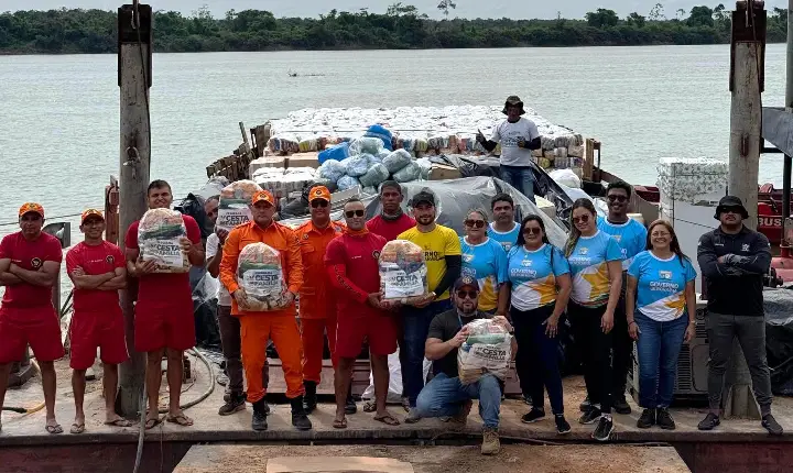 Governo de Roraima envia alimentos e fardamento escolar a comunidades ribeirinhas do Baixo Rio Branco