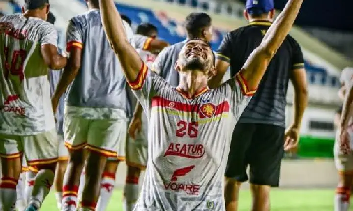 Grêmio Atlético Sampaio vence o Guaporé em casa e marca seus primeiros pontos na Copa Verde