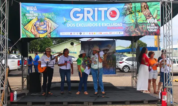 Grito dos Excluídos 2026 acontece em Roraima no dia 7 de setembro