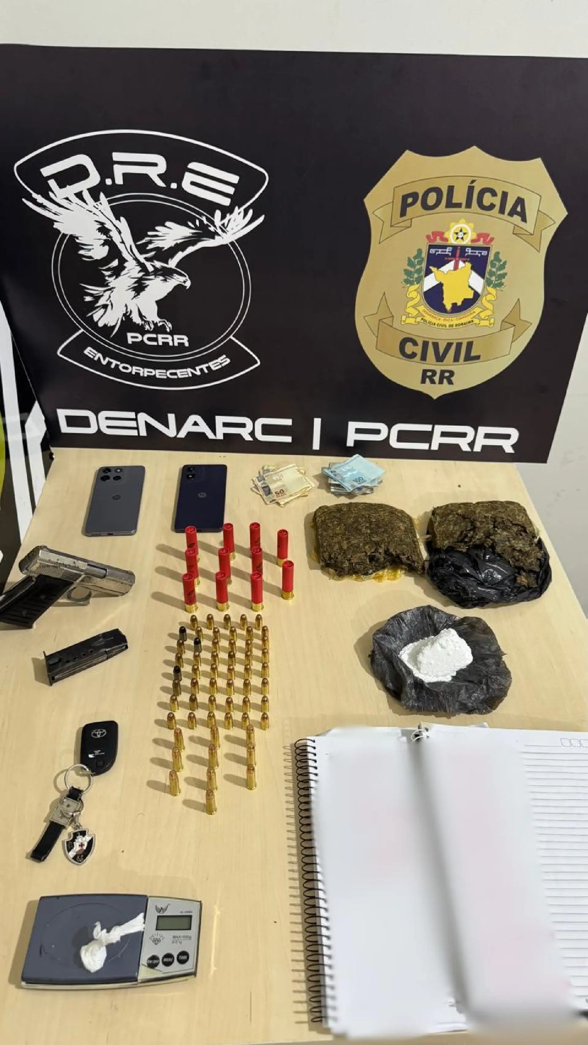 Homem é preso por distribuir drogas via “delivery” em Boa Vista