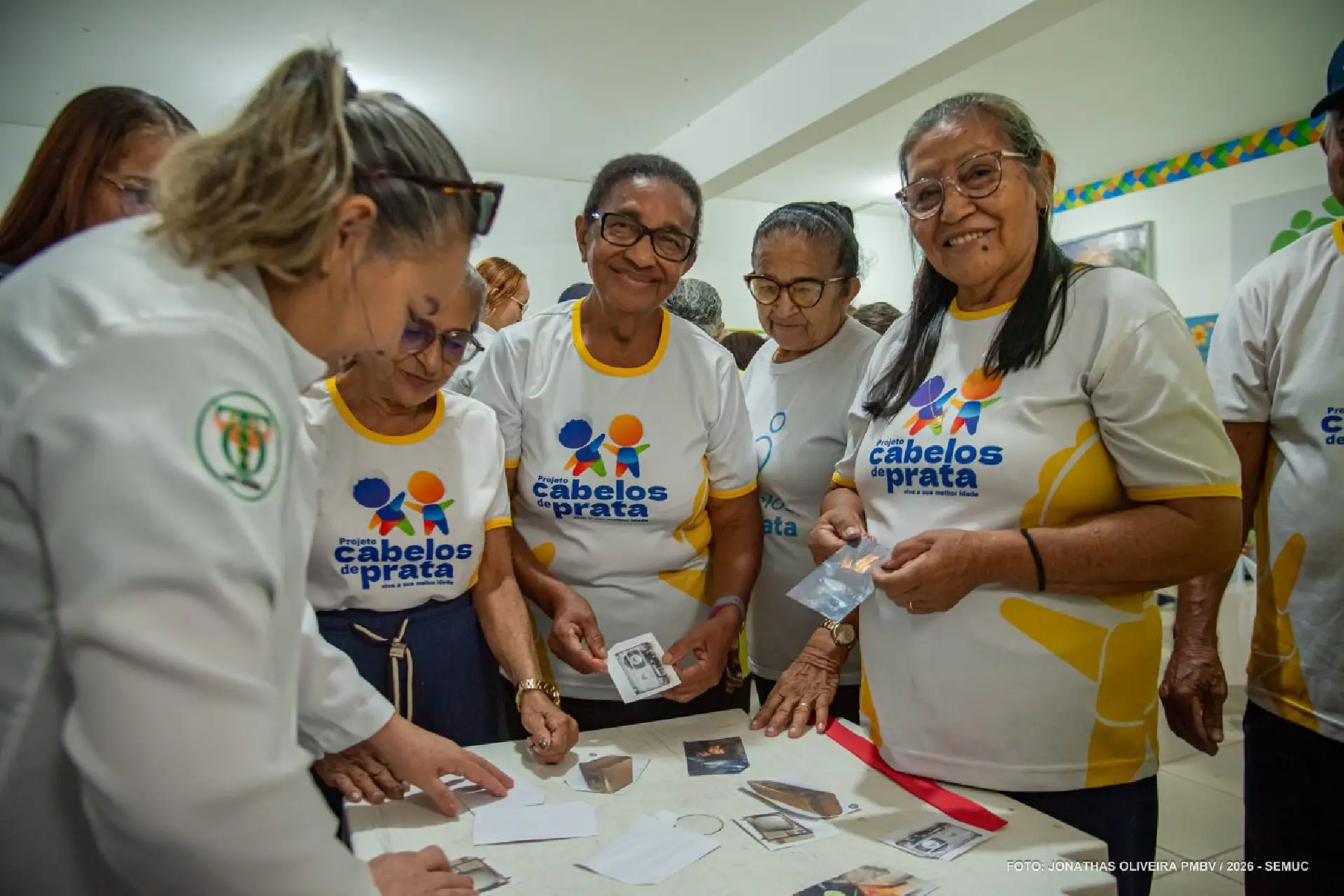 Idosos do Cabelos de Prata participam de atividades para resgatar memórias em Boa Vista