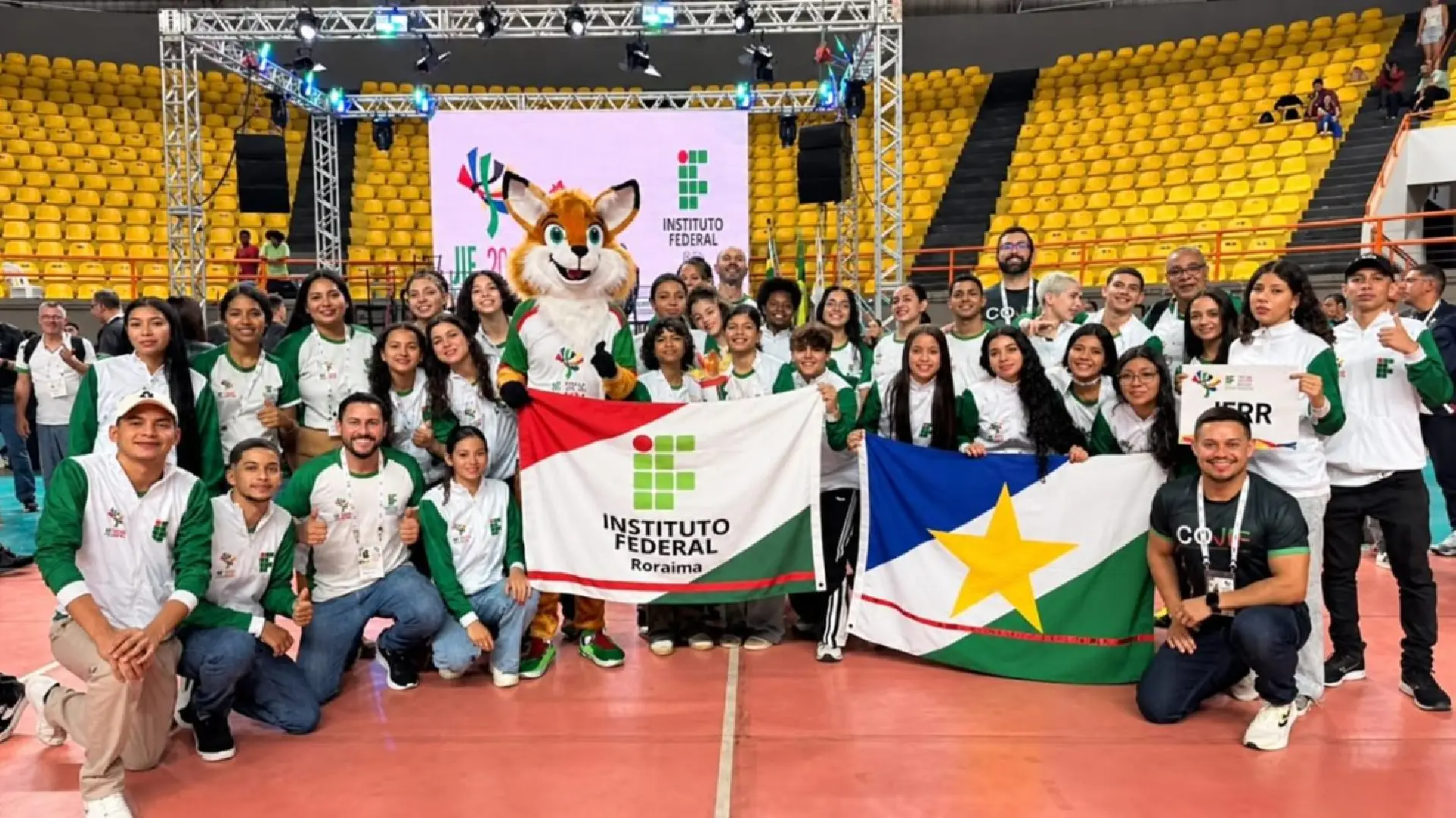 IFRR participa da etapa nacional dos Jogos das Instituições Federais com 34 estudantes em Goiânia