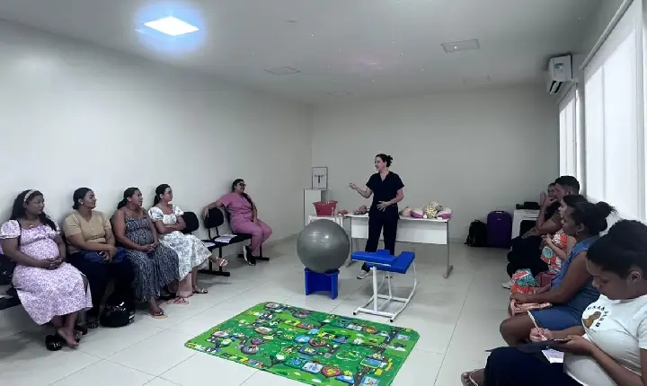 Informação e preparo ganham espaço na reta final da gestação no Hospital Materno Infantil