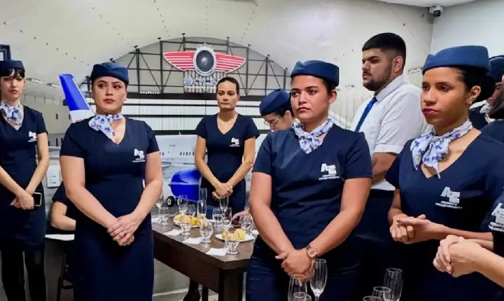 Inscrições abertas para nova turma de comissários de bordo em Roraima