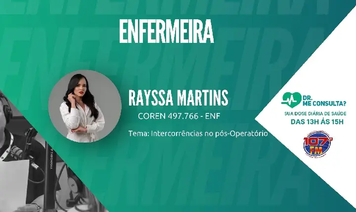 INTERCORRÊNCIAS NO PÓS-OPERATÓRIO