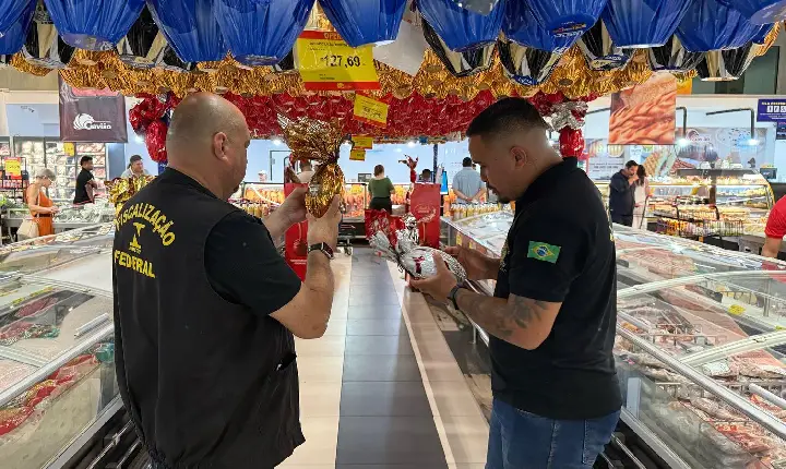 Ipem-RR realiza fiscalização de produtos comercializados na Páscoa
