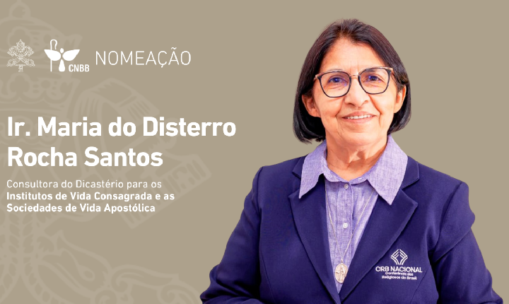 Irmã Maria do Disterro Rocha Santos, presidente da CRB, é nomeada consultora do Dicastério para a Vida Consagrada