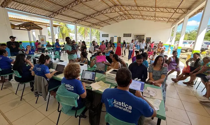 Justiça Itinerante oferece serviços jurídicos e de cidadania em Normandia
