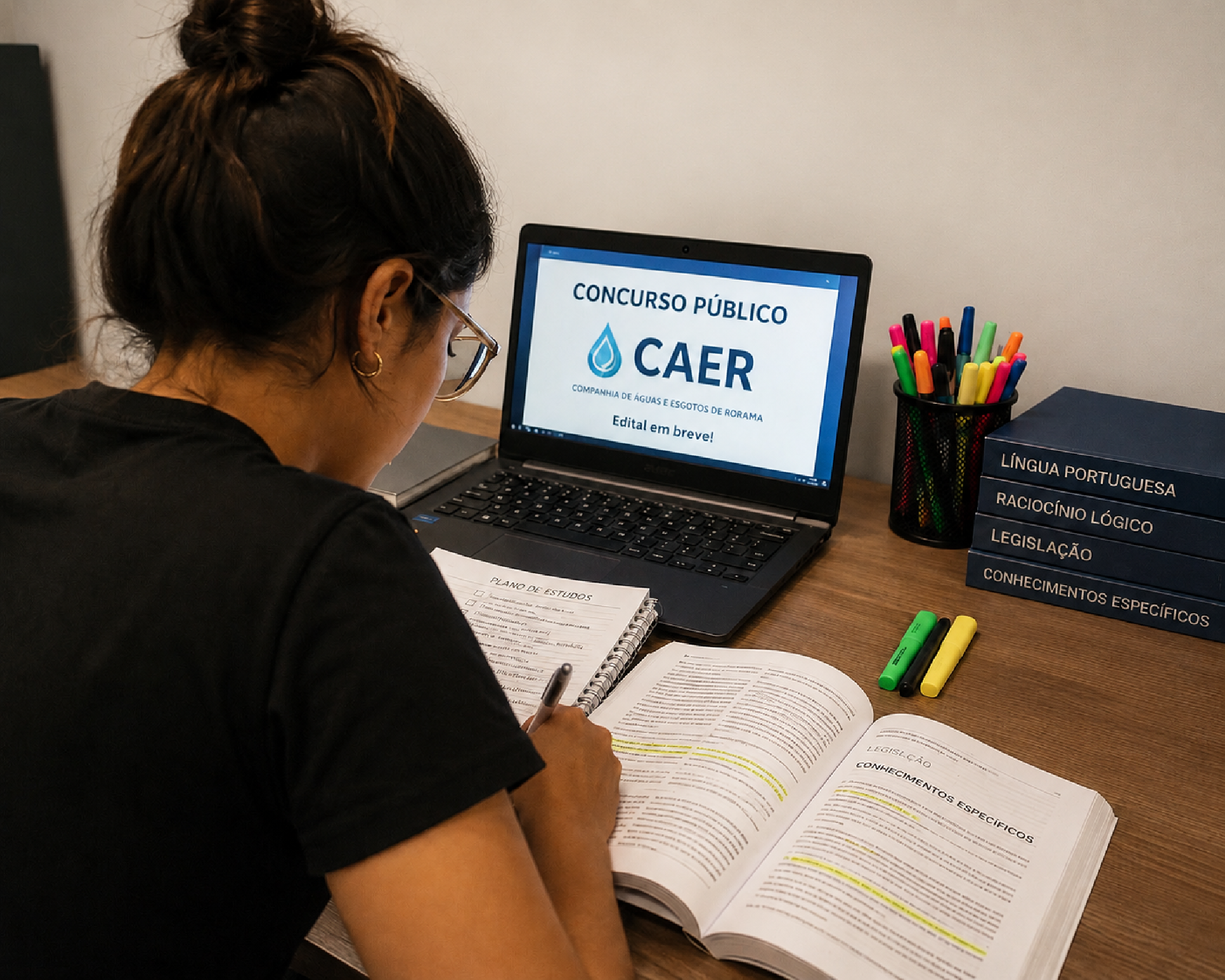 Lançamento do edital do concurso público da Caer é adiado para 15 de julho