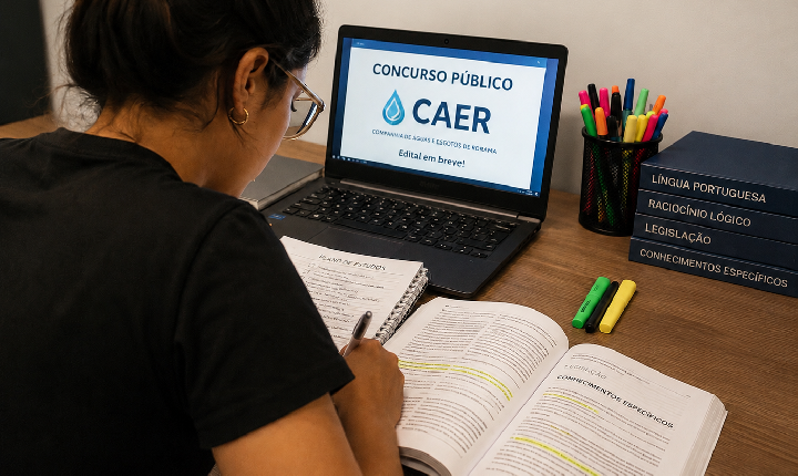 Lançamento do edital do concurso público da Caer é adiado para 15 de julho