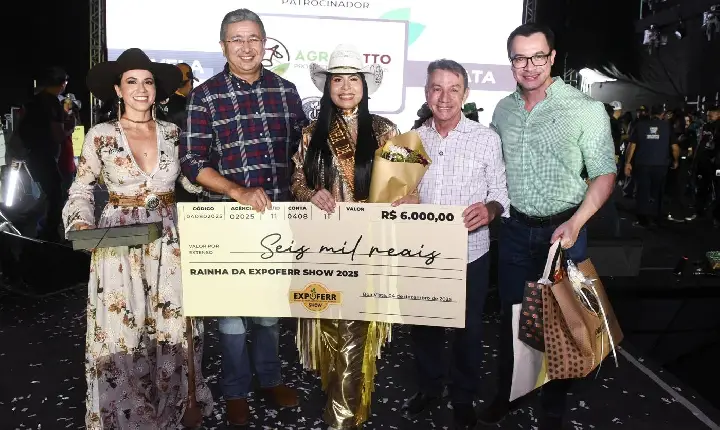 Larissa Pantoja é eleita Rainha da Expoferr Show 2025