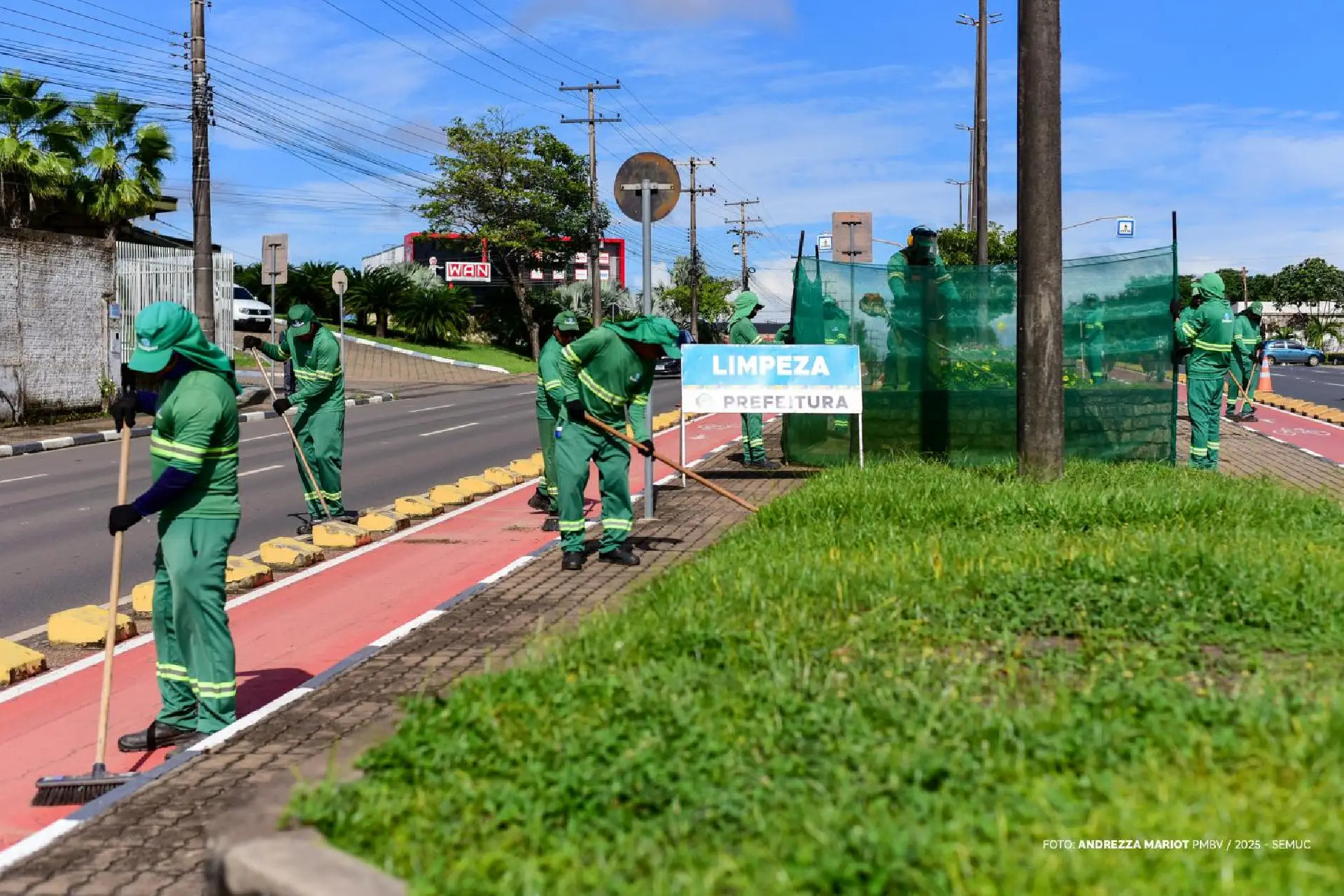 Limpeza urbana é destaque e leva Boa Vista ao 1º lugar em ranking de serviços públicos
