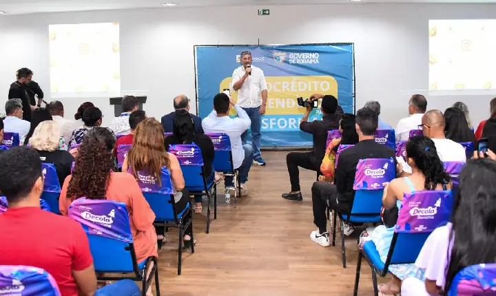 70 empreendedores recebem R$ 600 mil em crédito facilitado do Governo de Roraima