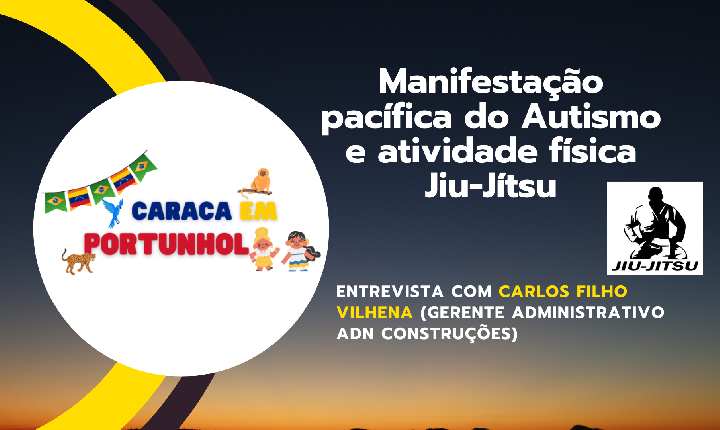 Manifestação pacífica do Autismo e atividade física Jiu-Jítsu