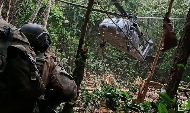 Marinha do Brasil participa da Operação Catrimani II contra o garimpo ilegal na Terra Indígena Yanomami