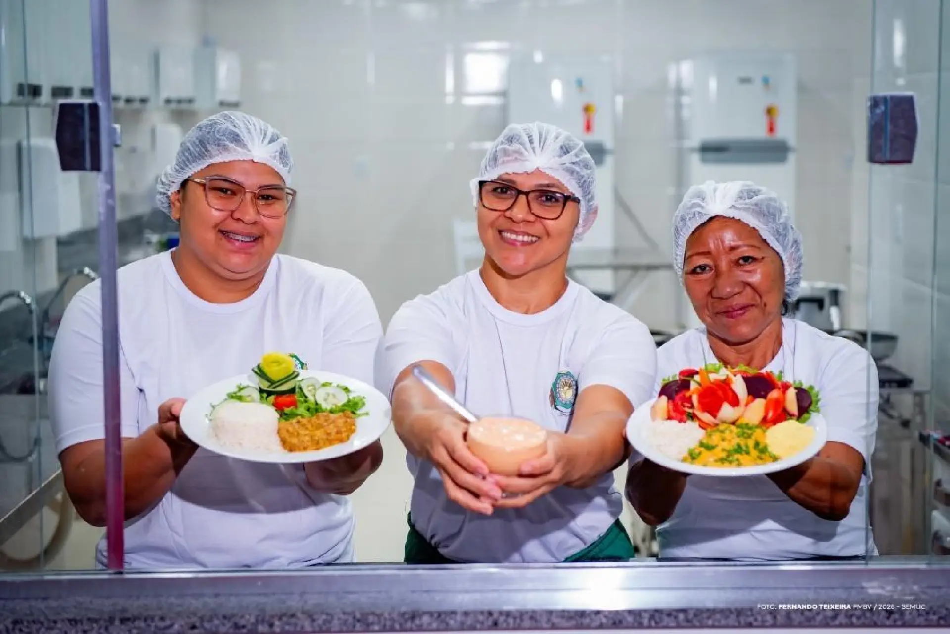 Merendeiras de Boa Vista são finalistas em concurso nacional de alimentação escolar