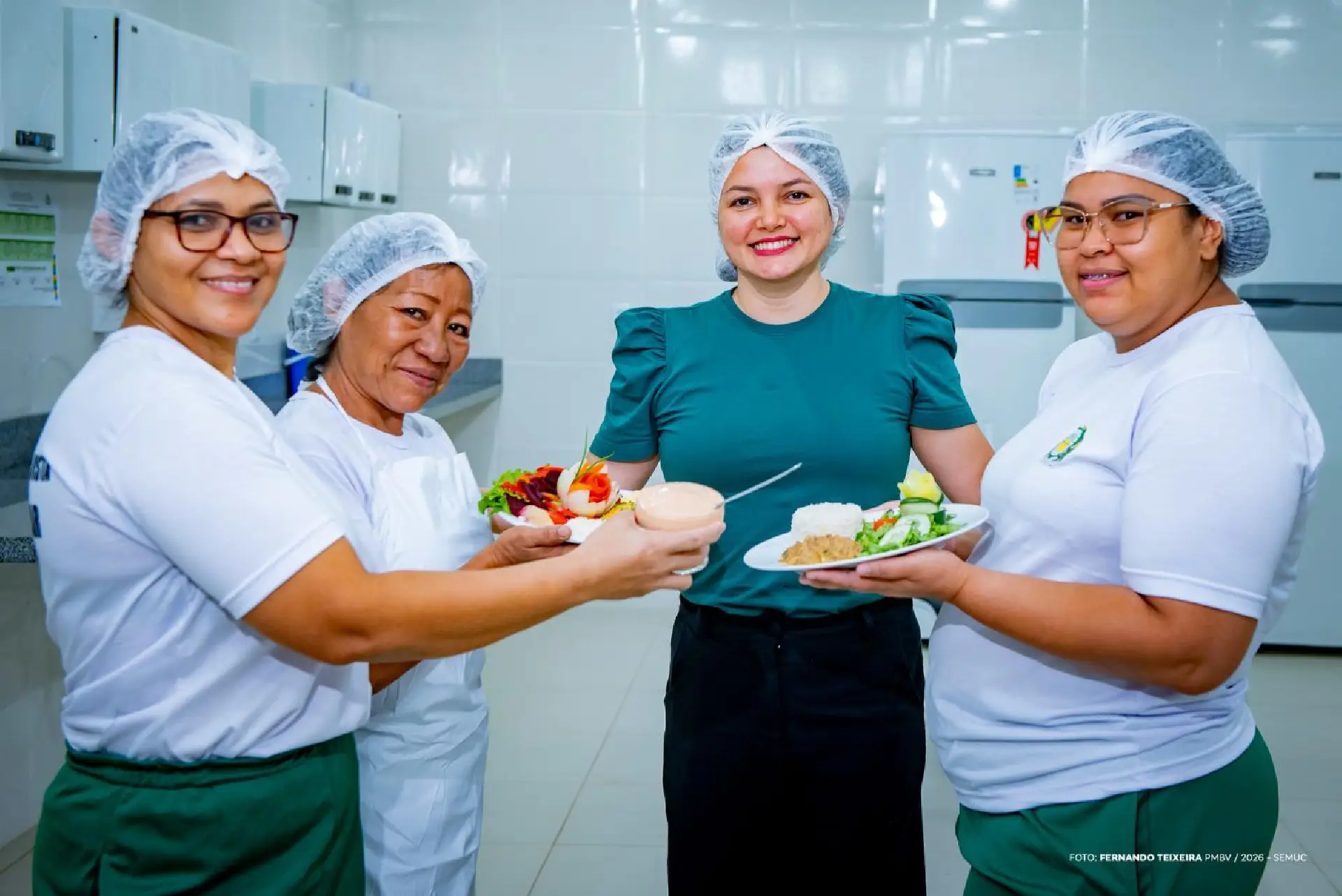 Merendeiras de Boa Vista vencem Concurso Melhores Receitas da Alimentação Escolar