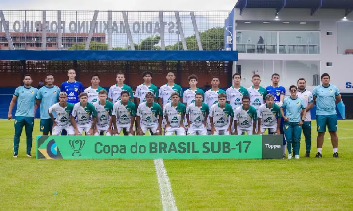 Monte Roraima FC arranca empate fora de casa e decide vaga no Canarinho pela Copa do Brasil Sub-17