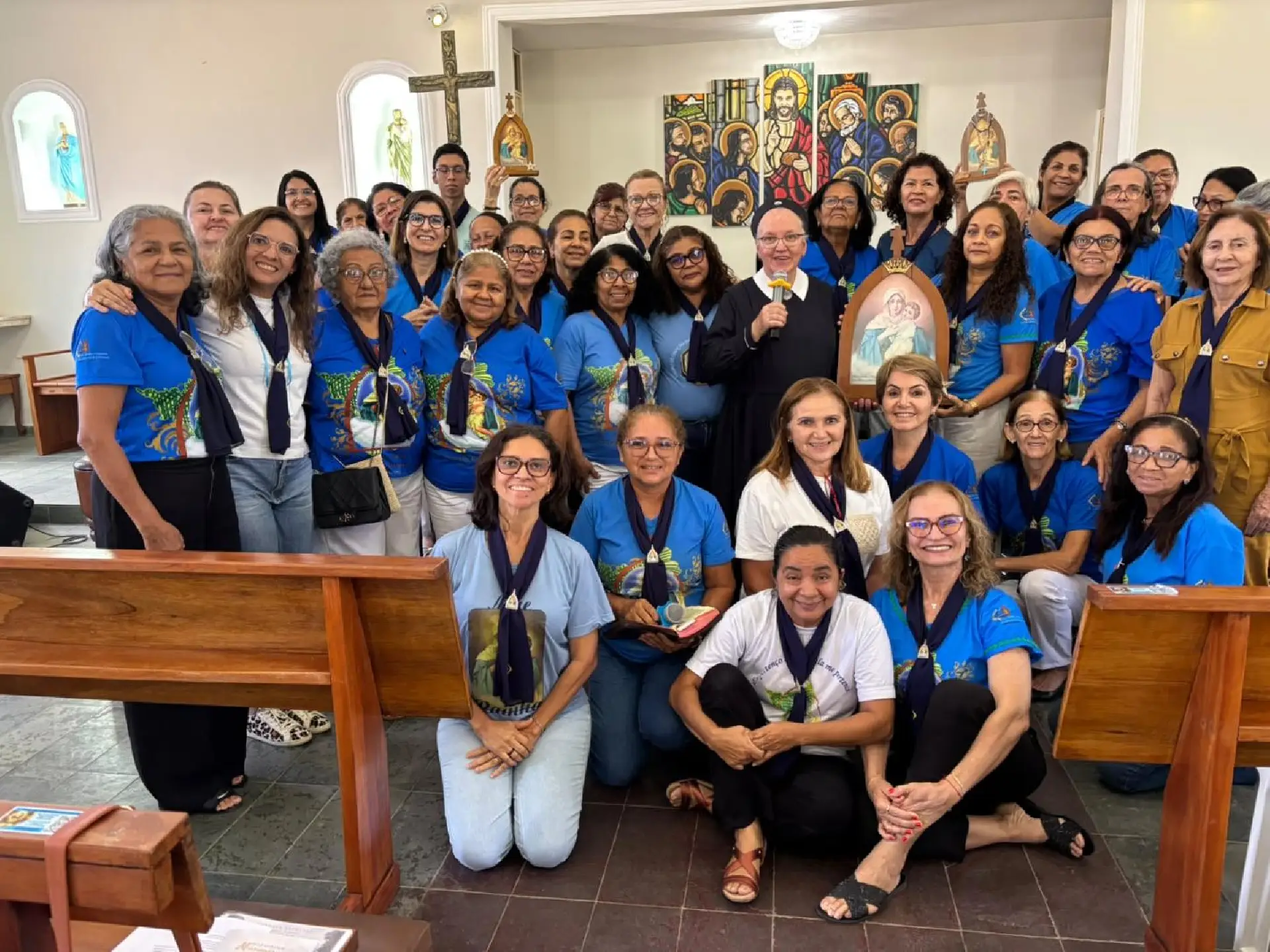 Movimento Mãe Rainha realiza formação para missionários em Roraima