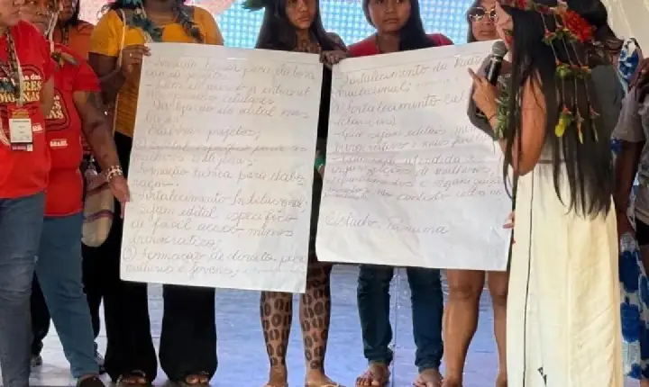 Mulheres indígenas articulam propostas para o Fundo Podaáli