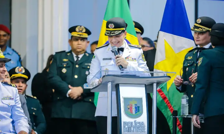 Na posse da primeira comandante da PM de Roraima, governador anuncia concurso com 600 vagas