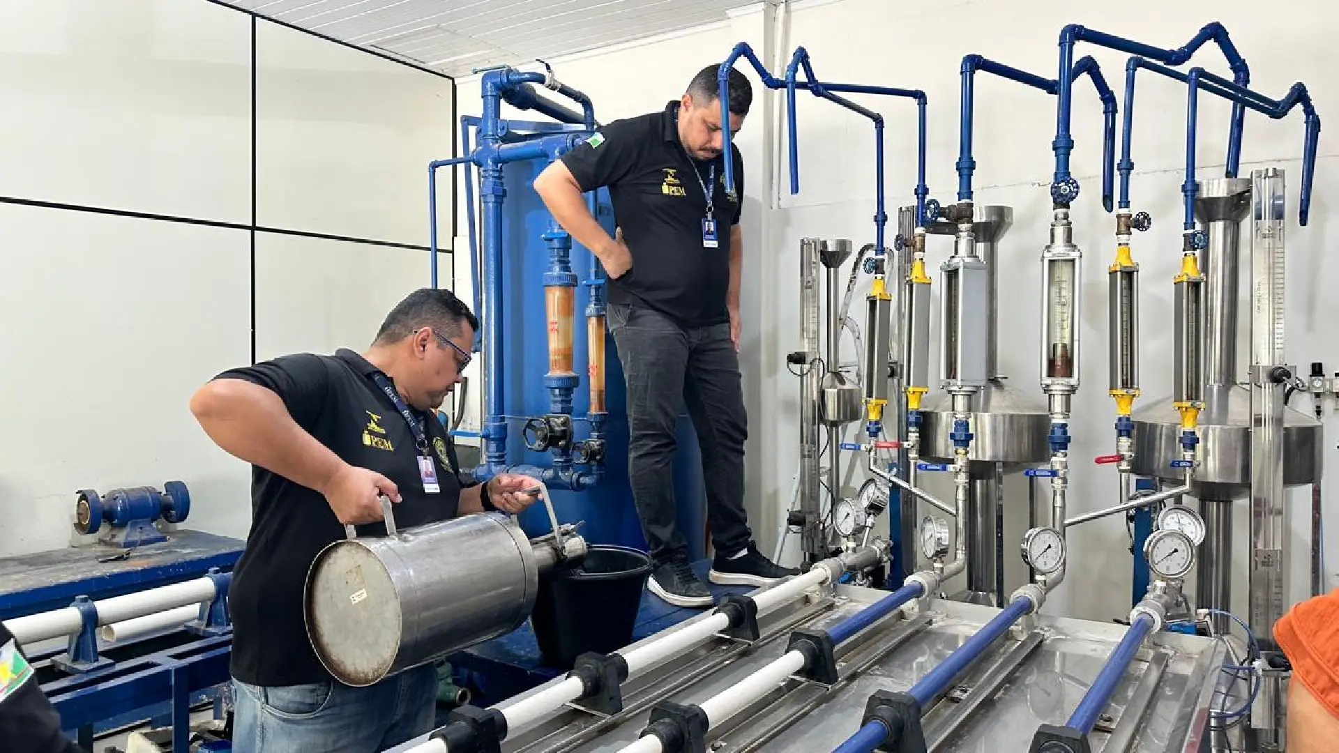 Nova estrutura da Caer melhora aferição de hidrômetros em Roraima