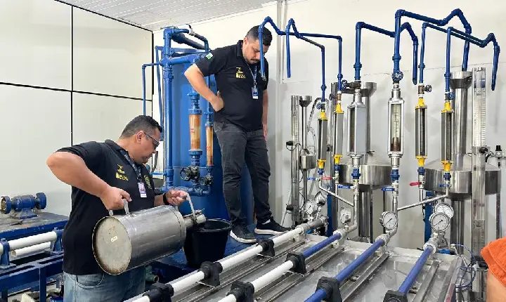 Nova estrutura da Caer melhora aferição de hidrômetros em Roraima