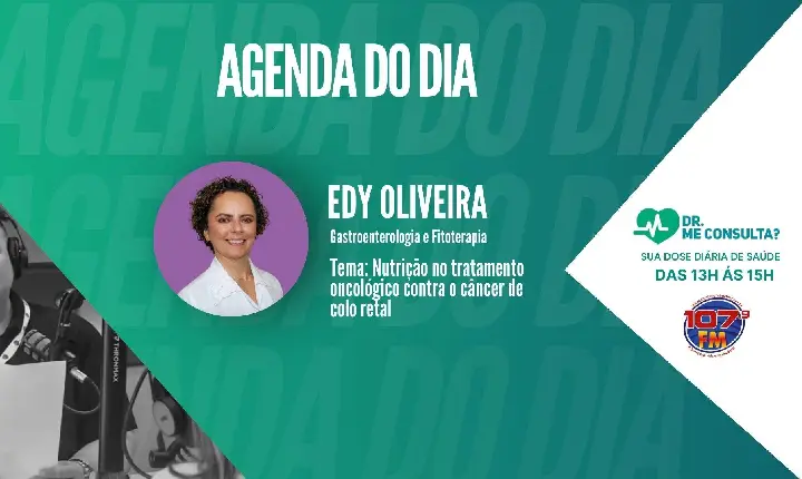 NUTRICAO NO TRATAMENTO ONCOLOGICO CONTRA O CANCER DE COLO RETAL - DRA EDY OLIVEIRA