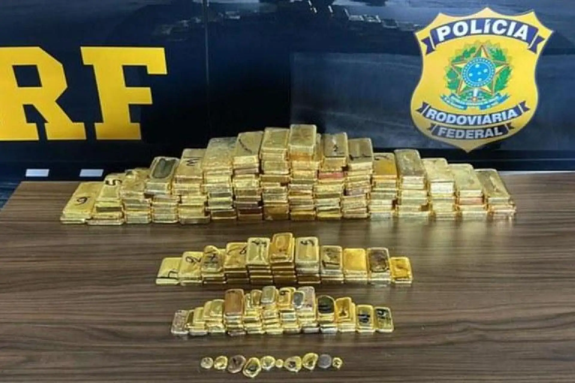 Operações somam 249 kg de ouro ilegal apreendidos e avaliados em R$ 184 milhões
