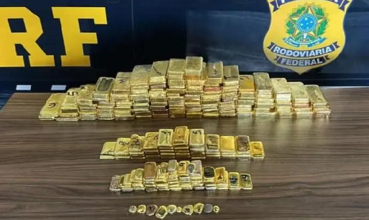 Operações somam 249 kg de ouro ilegal apreendidos e avaliados em R$ 184 milhões