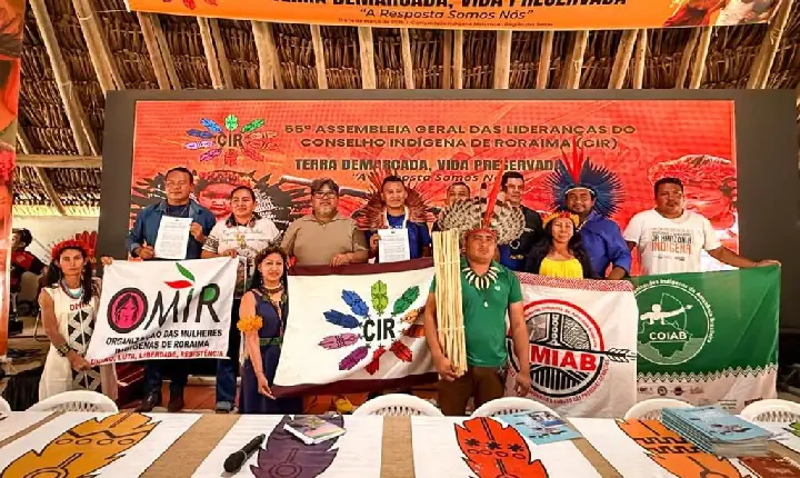 Organizações fortalecem aliança em defesa dos direitos indígenas durante assembleia em Roraima