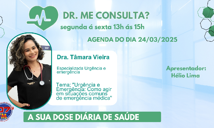 Parte 1 - Dr. Me Consulta-  Entrevista com Dra Tamara Vieira