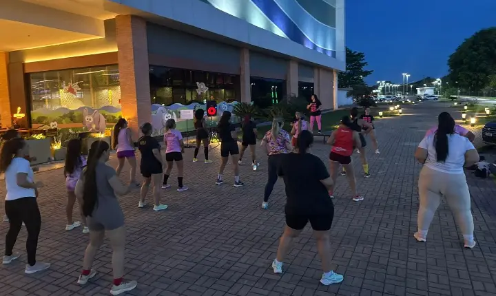 Pátio Roraima Shopping promove atividades gratuitas de bem-estar em parceria com academia