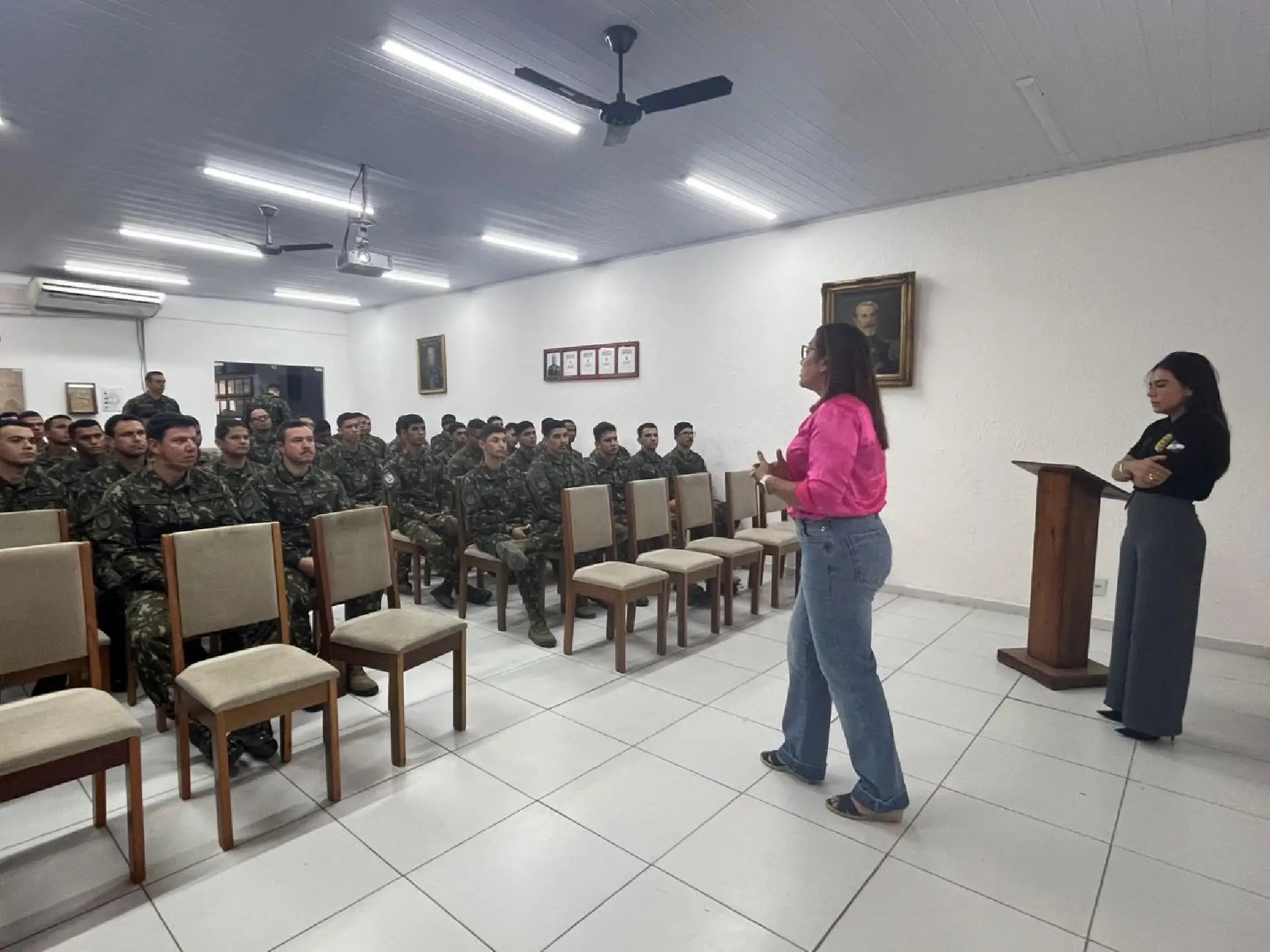 PCRR leva orientações sobre Lei Maria da Penha a militares do Exército