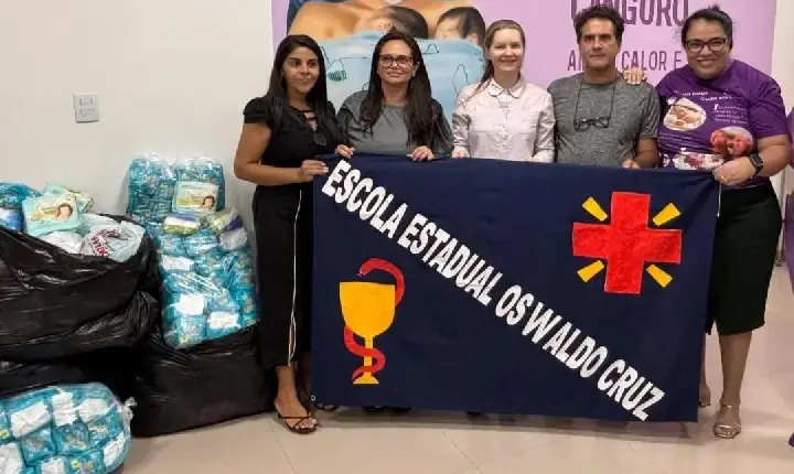 Pequenas Fraldas, Grandes Amores: Escola arrecada fraudas para bebês prematuros em RR