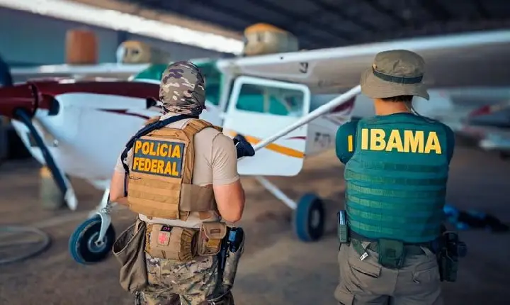 PF realiza operação contra estrutura logística de apoio ao garimpo ilegal em Roraima