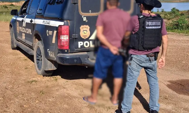 Polícia Civil cumpre mandado de prisão de condenado por estupro
