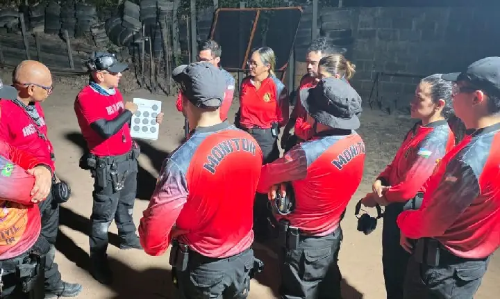 Polícia Civil de Roraima treina servidores em técnicas modernas de armamento e tiro