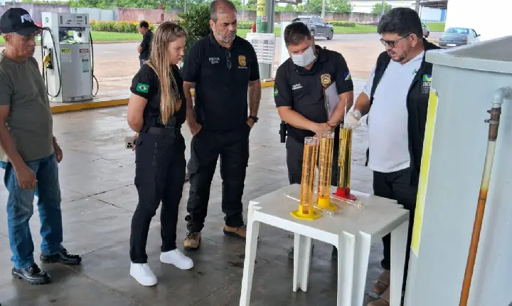 Polícia Civil e ANP reforçam fiscalização em postos de combustíveis na capital