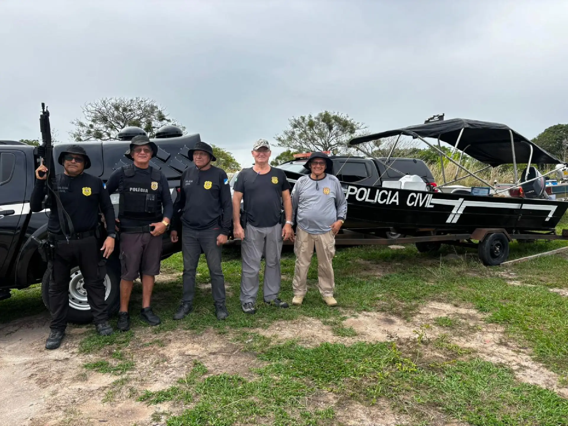 Polícia Civil e Delegacia de Proteção ao Meio Ambiente apuram denúncia de pesca ilegal durante piracema em Boa Vista