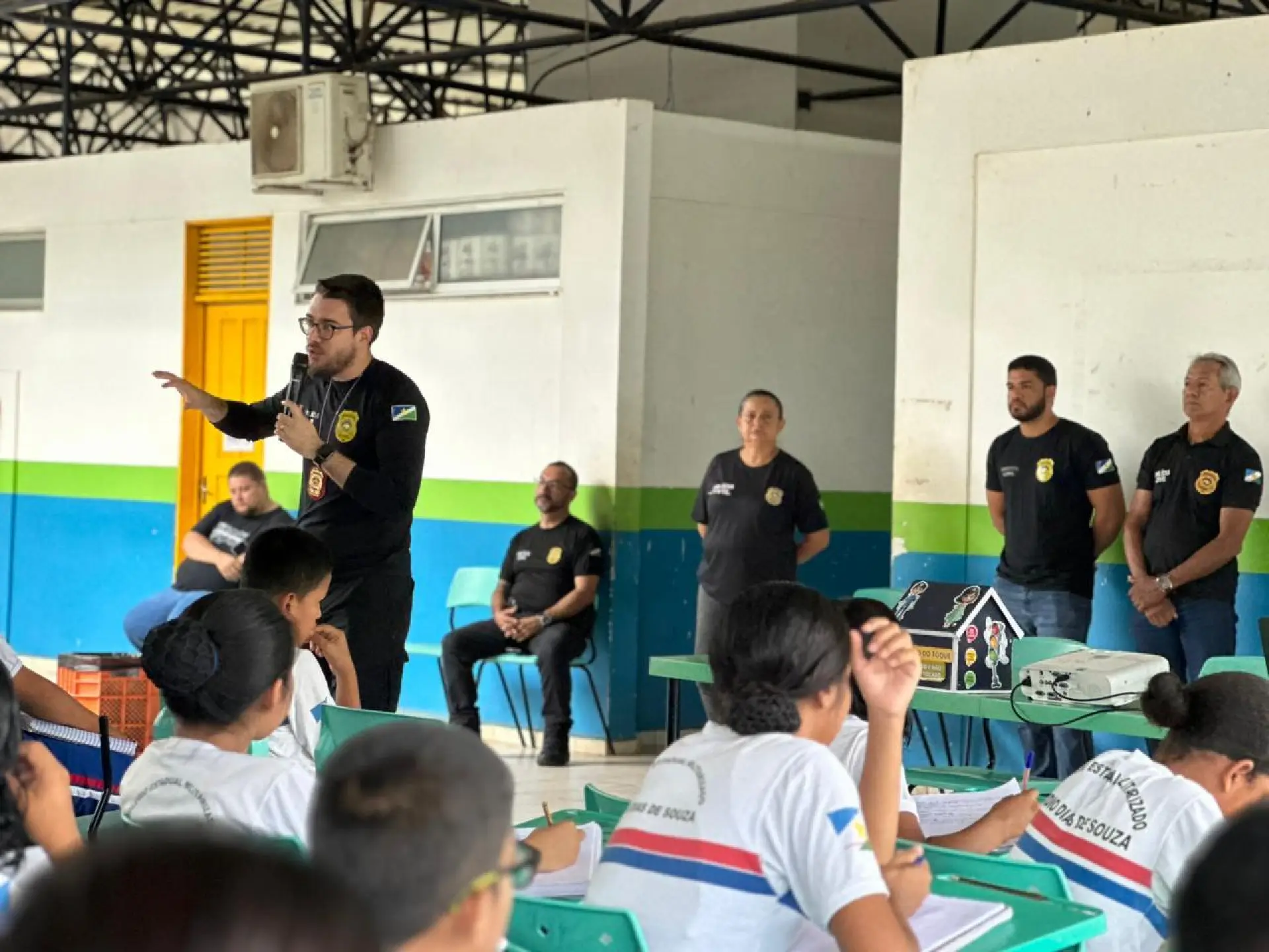 Polícia Civil identifica três casos de violência durante ação em escola de Amajari
